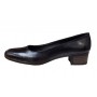 Pantofi dama casual din piele naturala Negru - STD24N